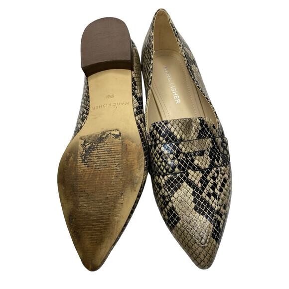 MARC FISHER ANIMAL PRINT FLATS SHOES WOMEN’S SIZE 5.5 - Picture 9 of 10
